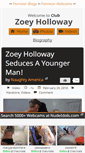 Mobile Screenshot of clubzoeyholloway.com